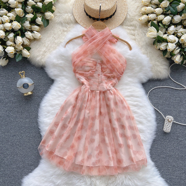 Fairy Pink Mesh Dress