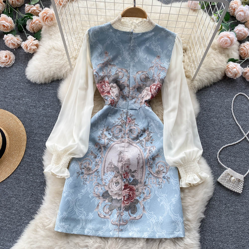 Altered Cheongsam A-line Dress