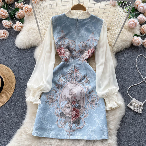 Altered Cheongsam A-line Dress