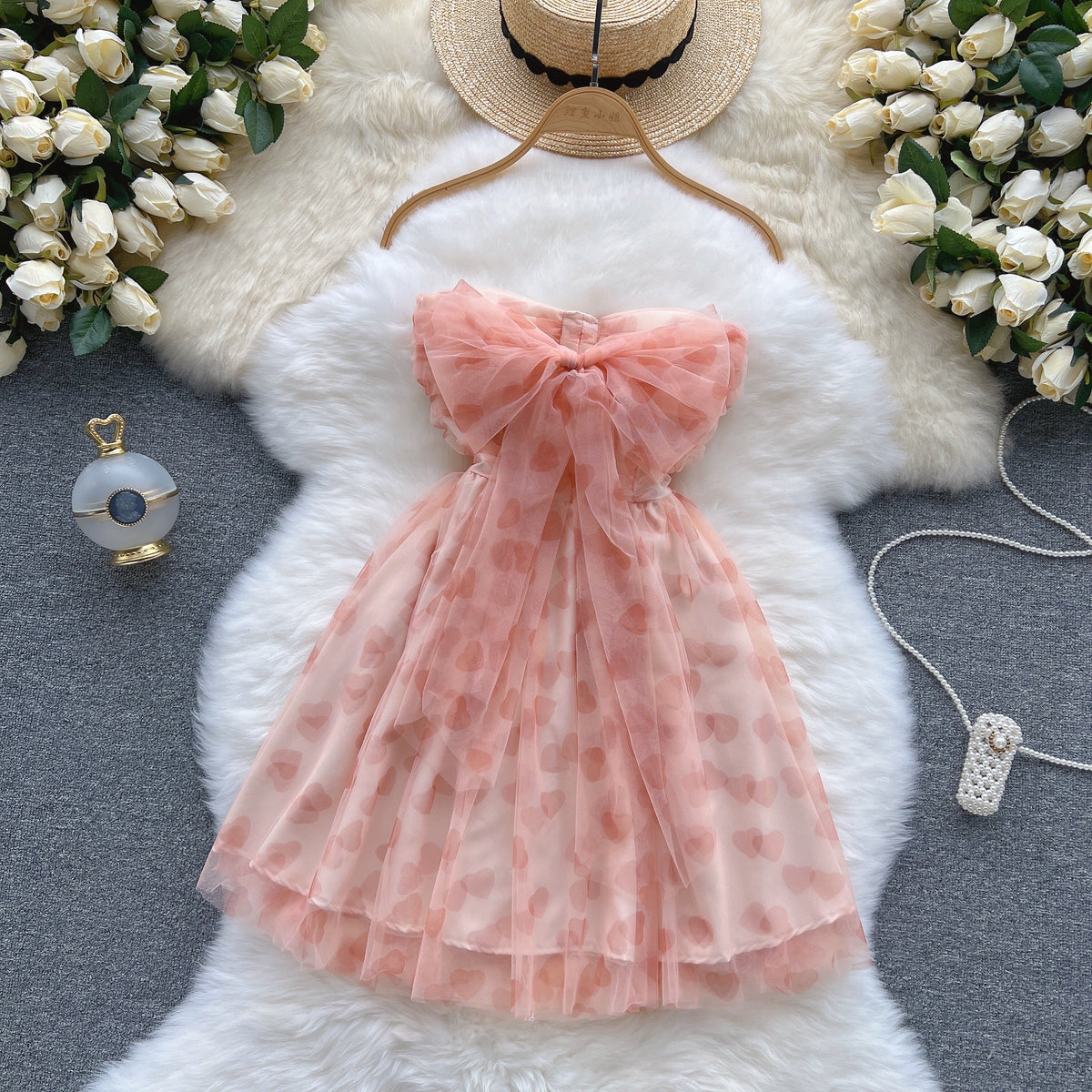 Fairy Pink Mesh Dress