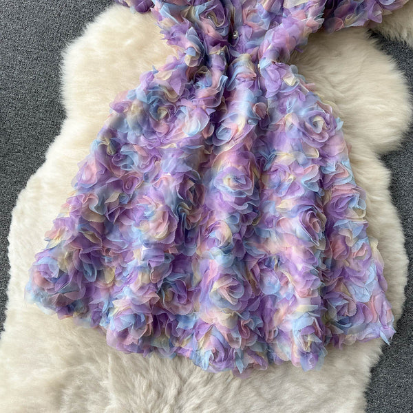 Mori Floral A-line Dress
