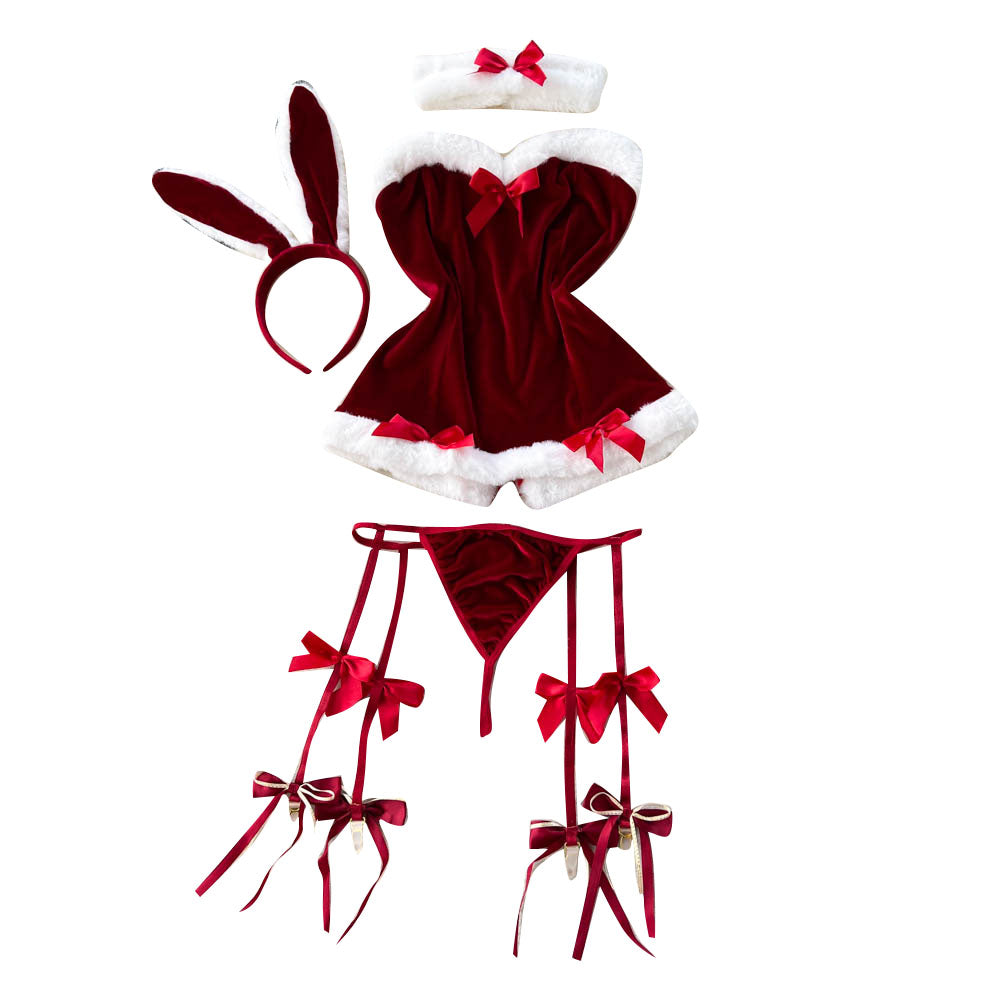 Sweet Bunny Furry Costume Dress