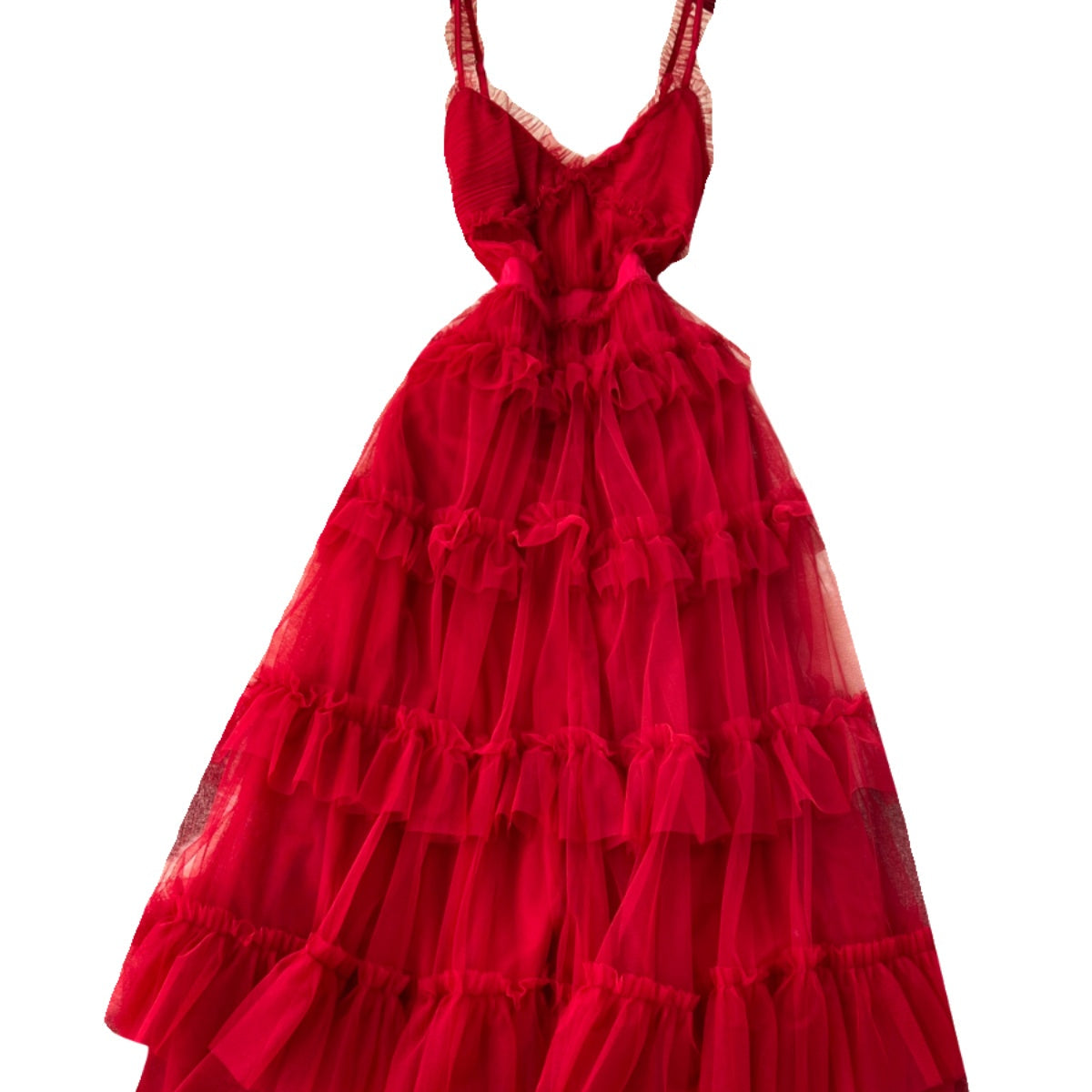 Fairy Layered Mesh Slip Dress
