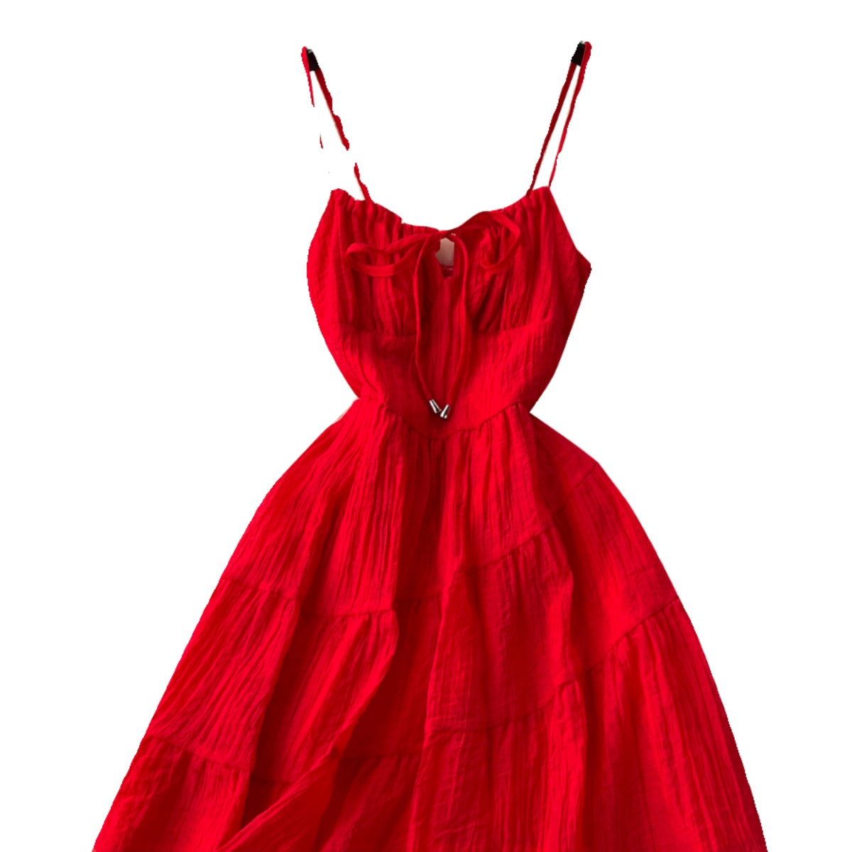 Sweetie Bow-tie Elastic Slip Dress