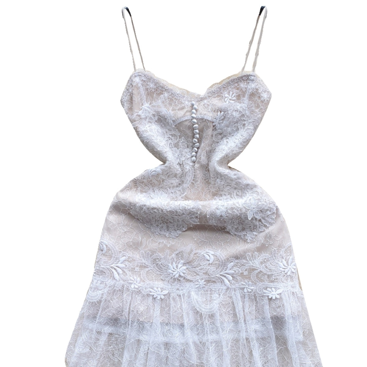 Sweetie Crochet Slip Bottoming Dress