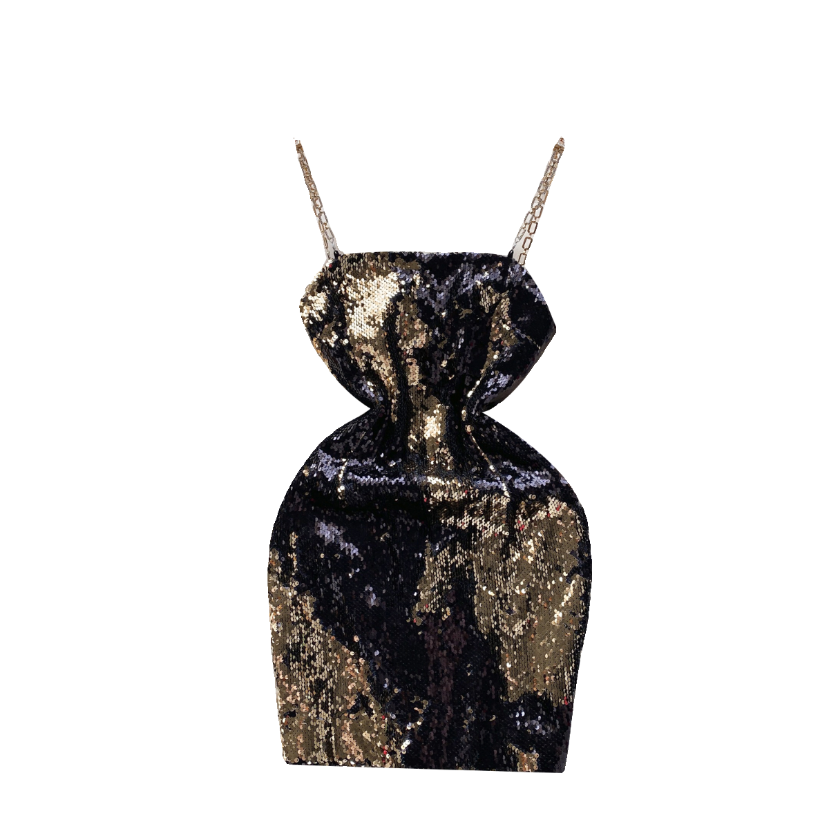 Chic Slim-fitting Sequined Party Slip Dress