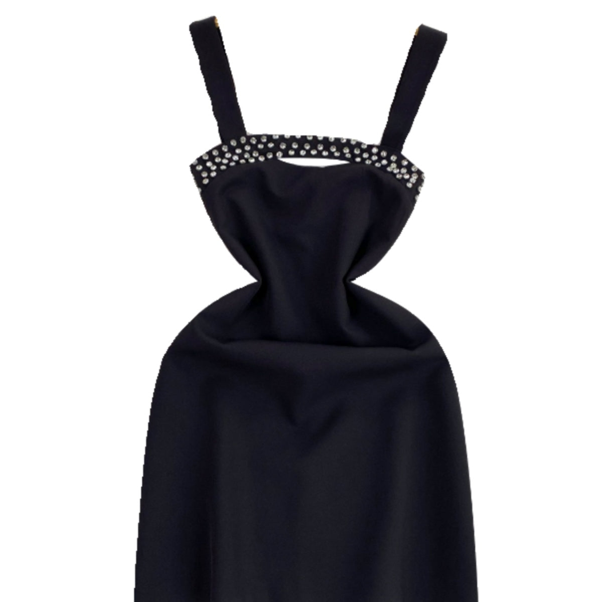 High-end Rhinestone Studded Slip Dress