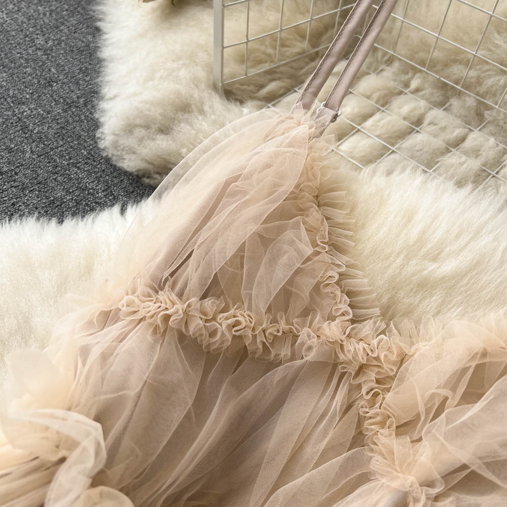 Fairy Mesh Chiffon Slip Dress