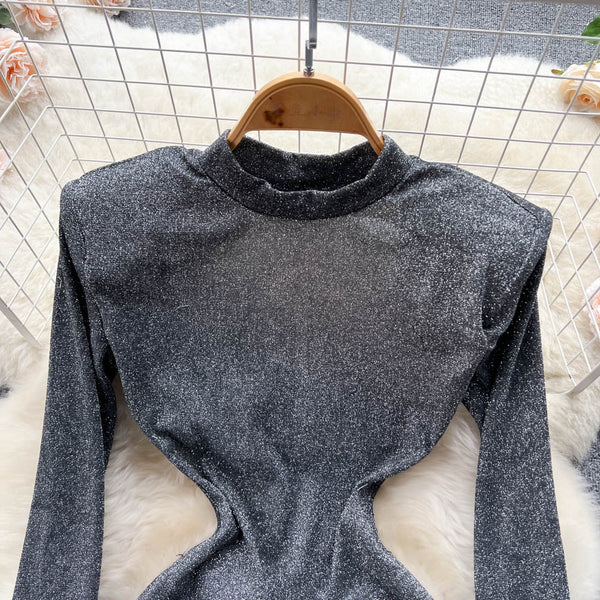 Sexy Backless Hollowed Slim Dress