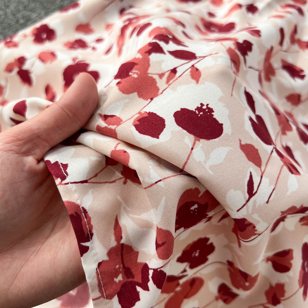 Fairy V-neck Floral Printed Dress
