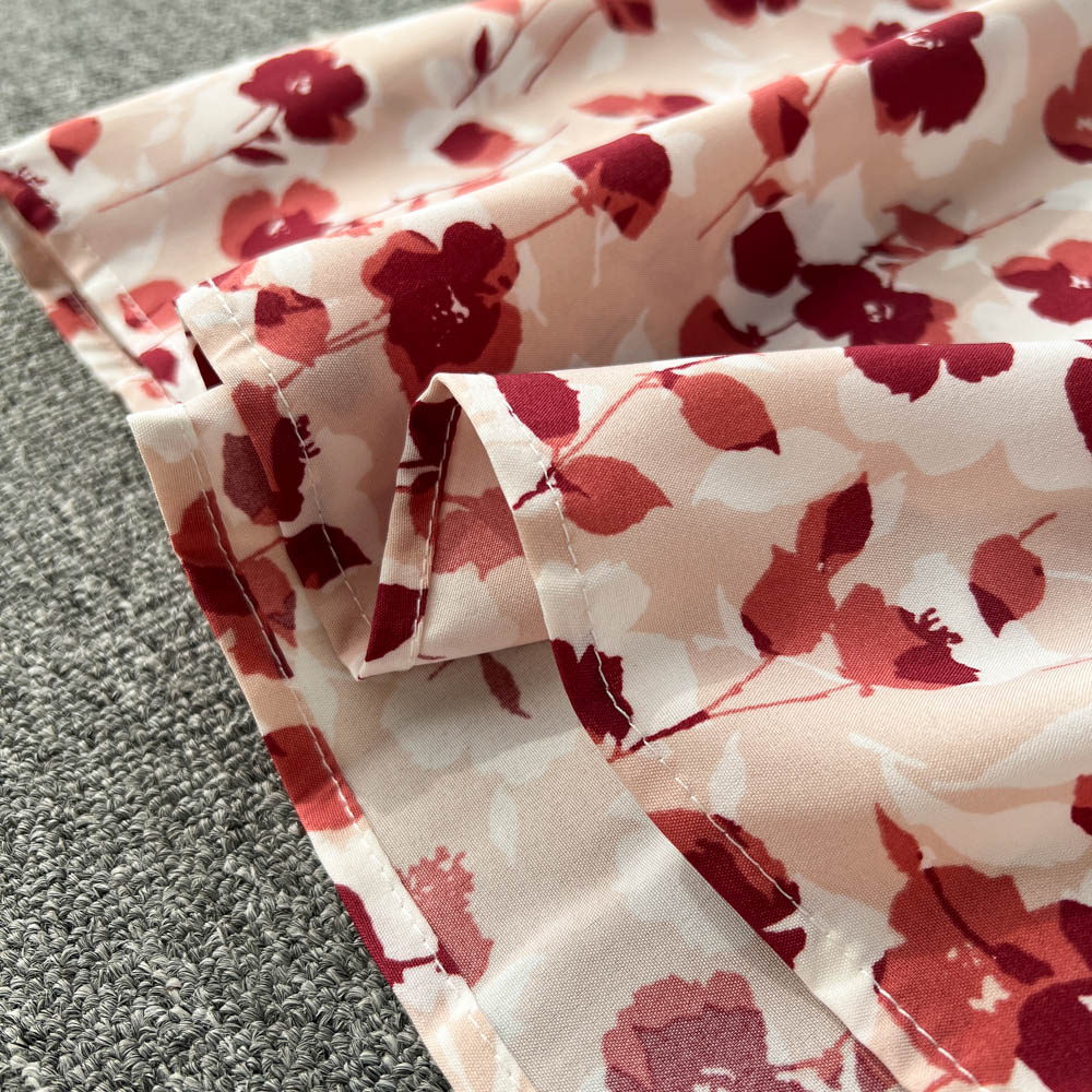 Fairy V-neck Floral Printed Dress