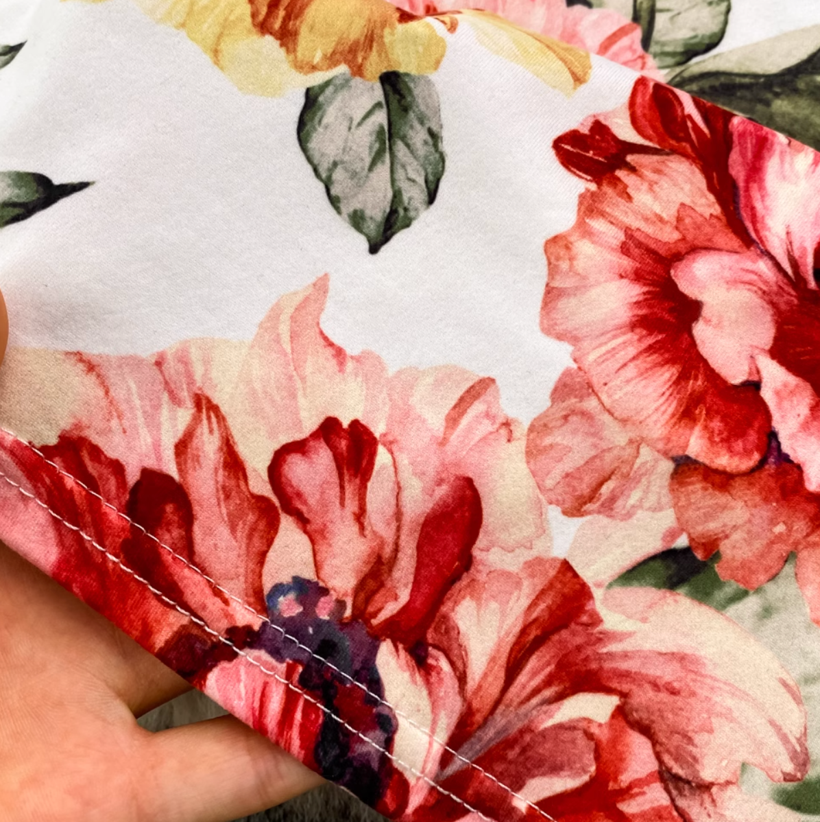Elegant Floral Printed Slip Dress