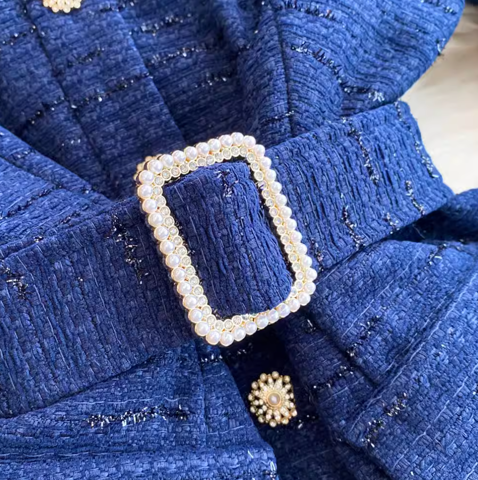 French Style Mesh Patchwork Dress