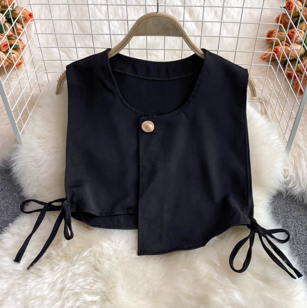 Chic Knitted Vest & Denim Dress 2Pcs