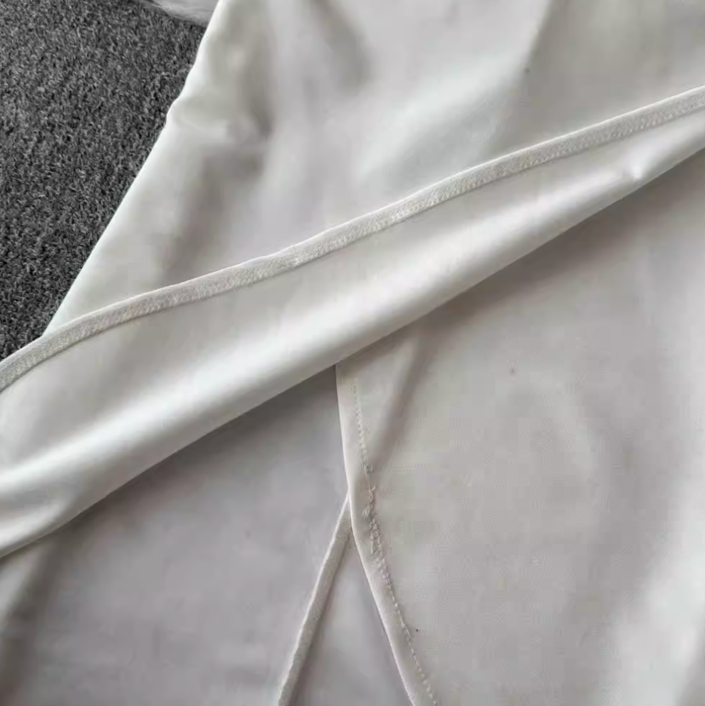 Irregular Design Mesh Patchwork Dress