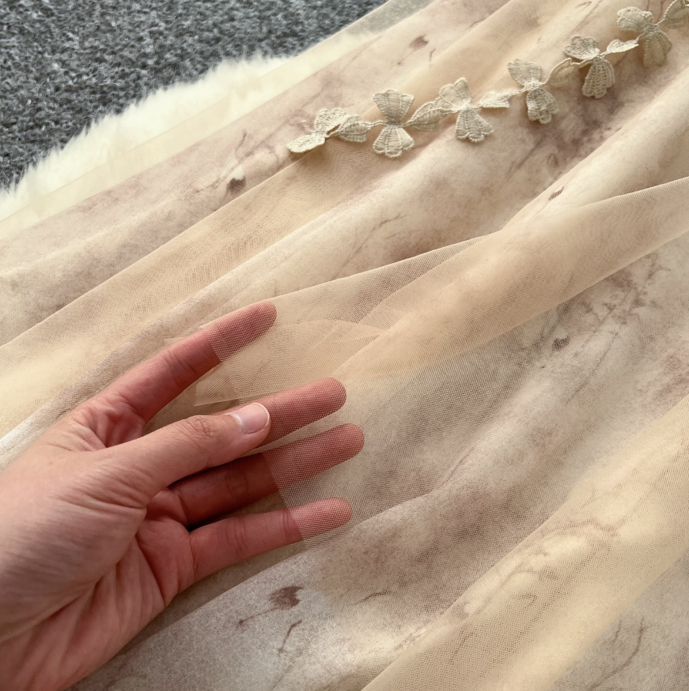 Fairy Petal Slip Chiffon Dress