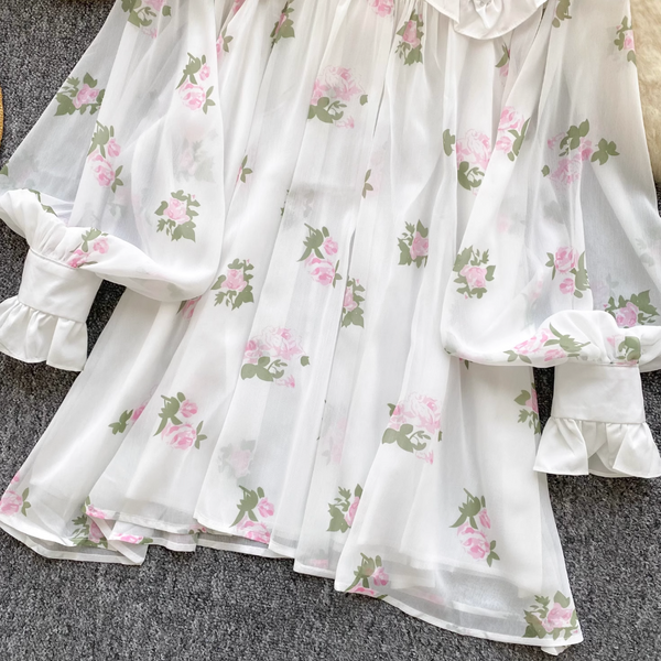 Sweetie Doll Collar Floral Dress