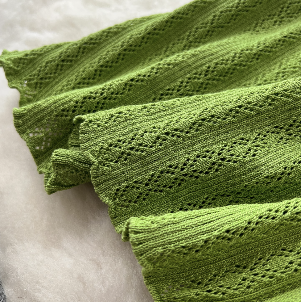 Round Collar Sleeveless Knitted Dress