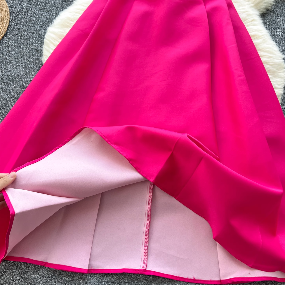 Elegant Hollowed Sleeve Party Dress