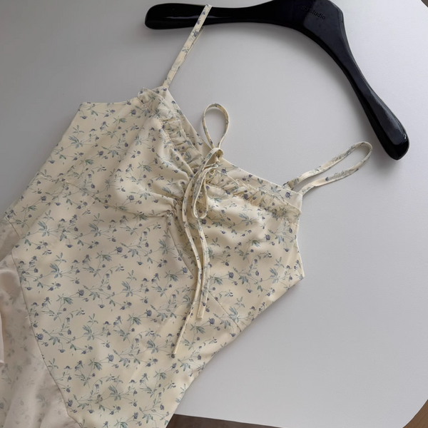 Sweetie Floral Printed Slim Dress