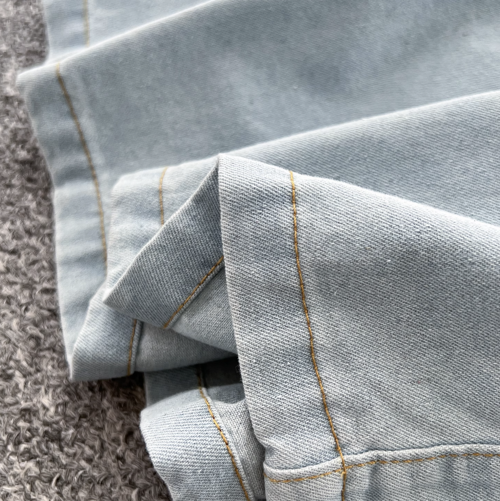 Lapeled Sleeveless Vintage Denim Dress