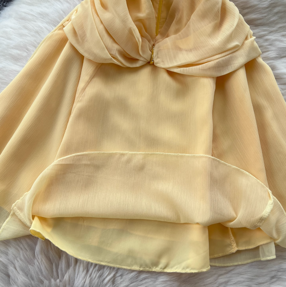 Hollowed Knot Mesh Bustier Dress