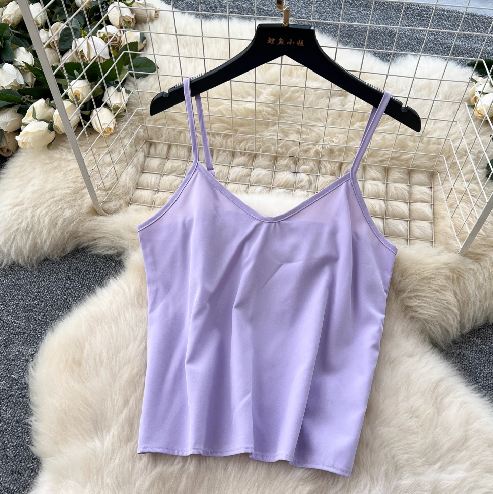 Purple Floral Layered Chiffon Dress