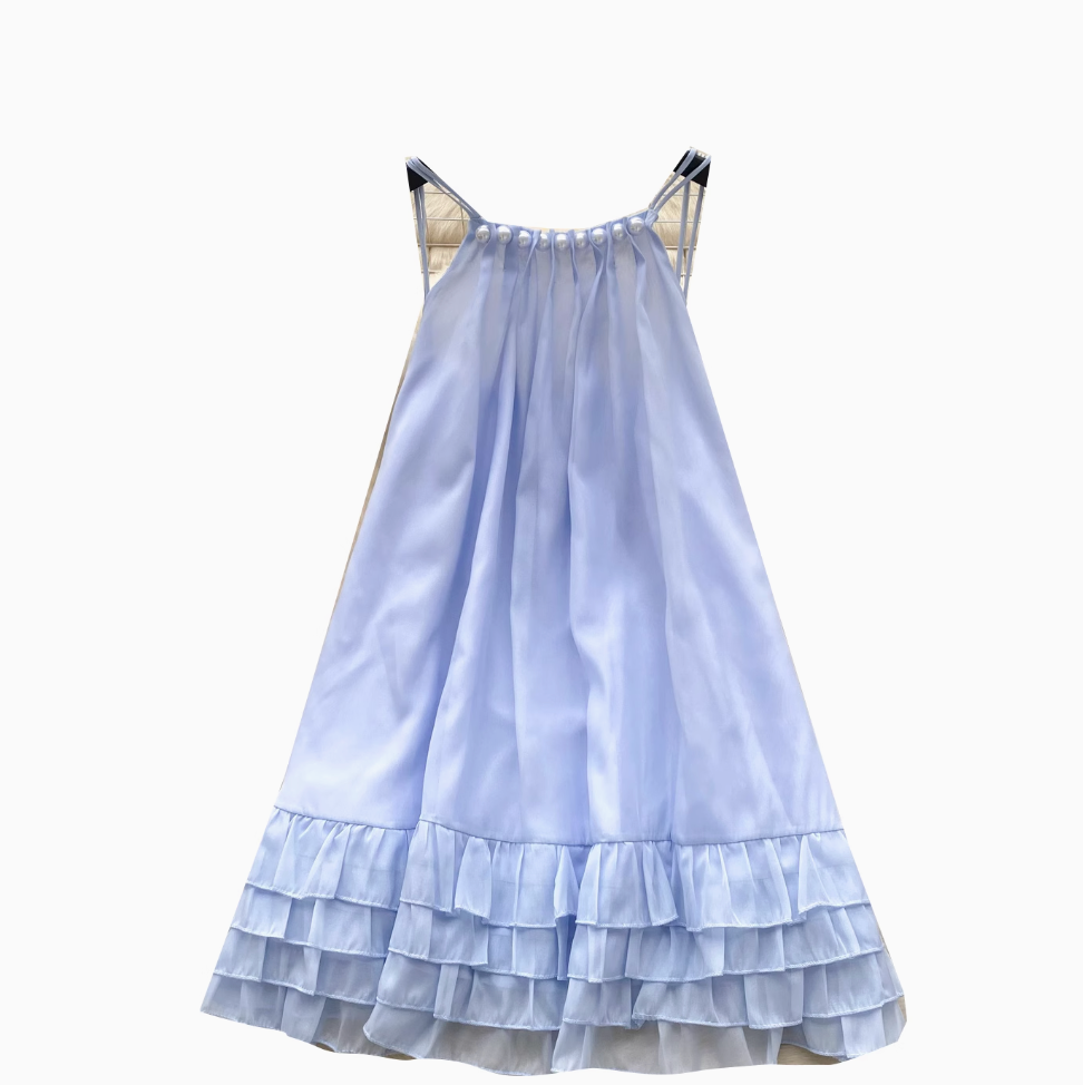 Sweetie Beaded Layered Slip Dress