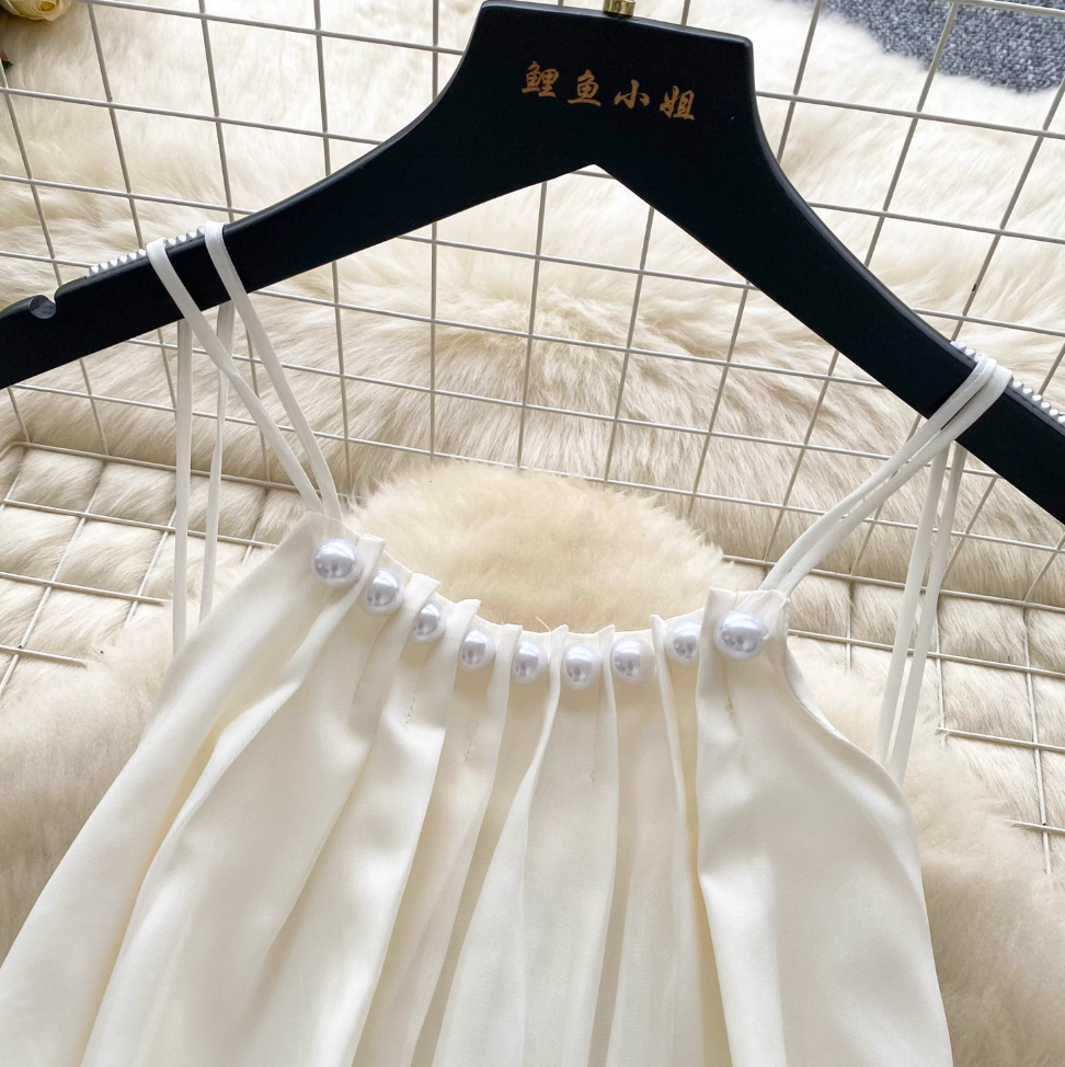Sweetie Beaded Layered Slip Dress