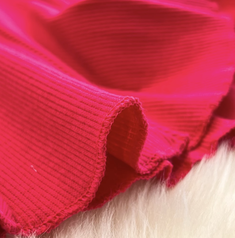 Solid Color A-line Puffy Dress