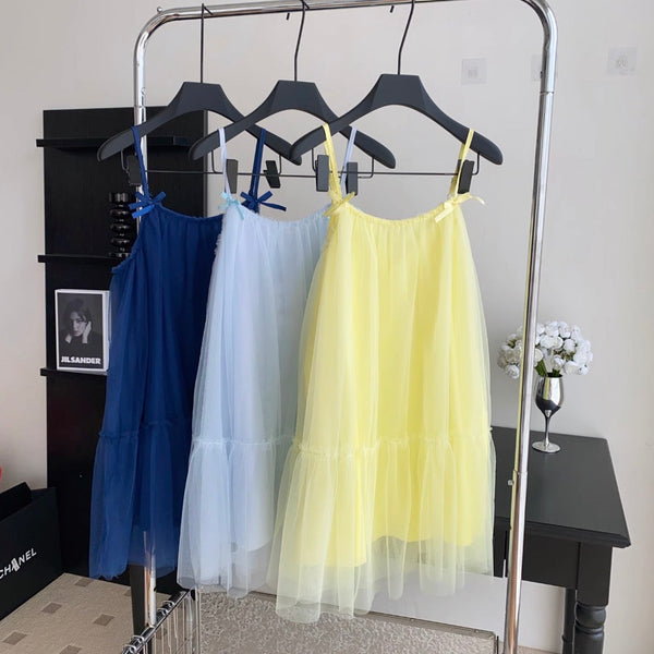 Elegant Fairy Mesh Slip Dress