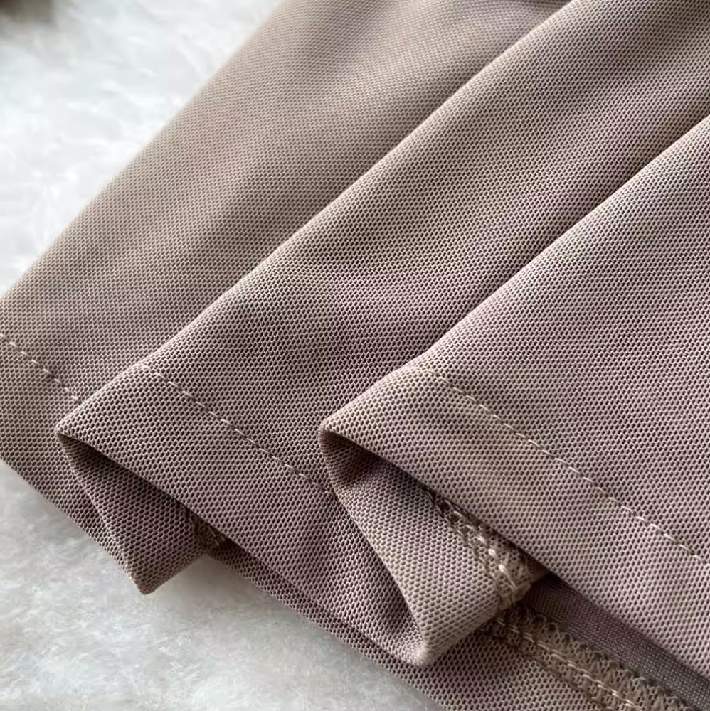 Niche Knotted Slim-fit Dress