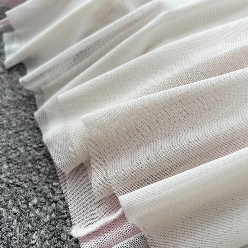 Flower Ribbon Gradient Color Slip Dress
