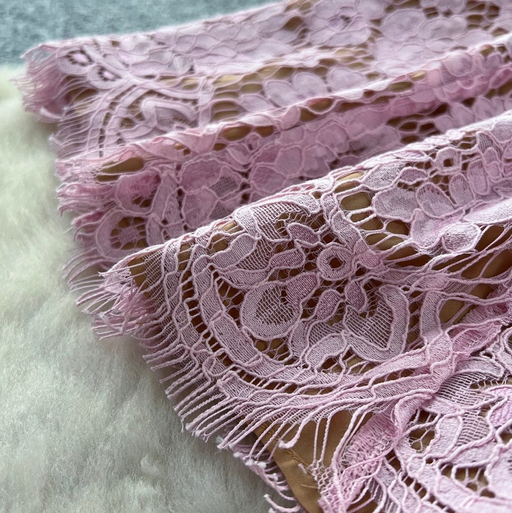 Elegant Beaded Embroidered Floral Dress