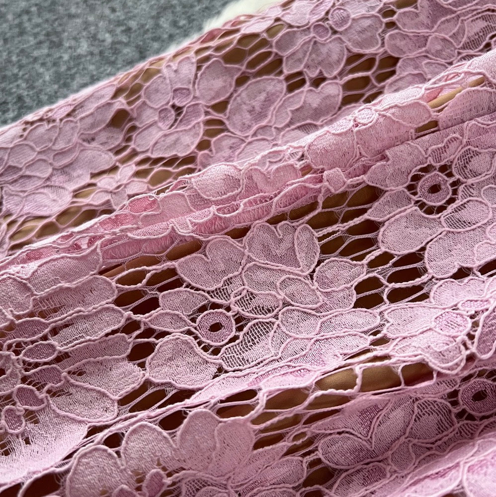 Elegant Beaded Embroidered Floral Dress