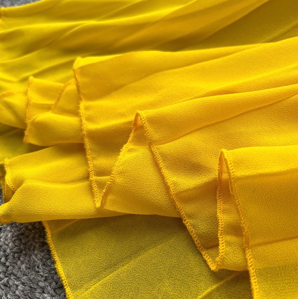 Solid Color Hollowed Waistline Slip Dress