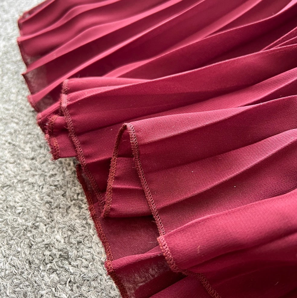 Off-shoulder Layered Cake Dress
