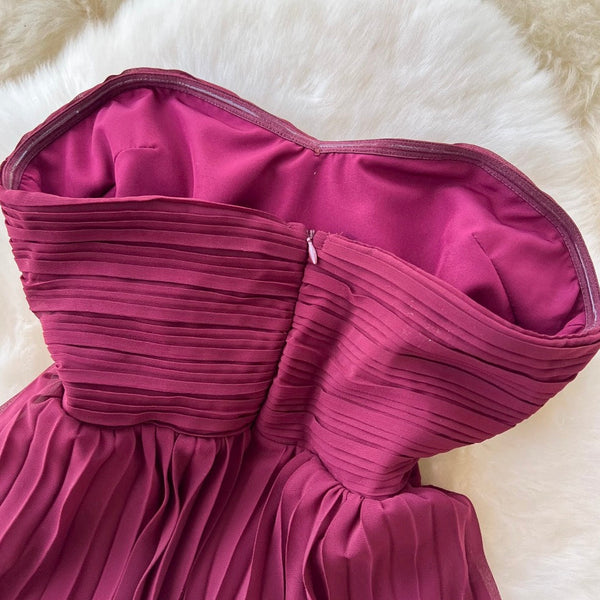 Off-shoulder Layered Cake Dress