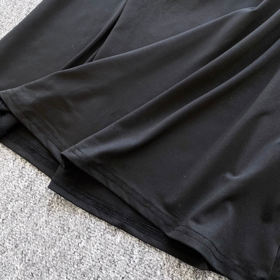 Irregular Design Fishtail Slip Dress