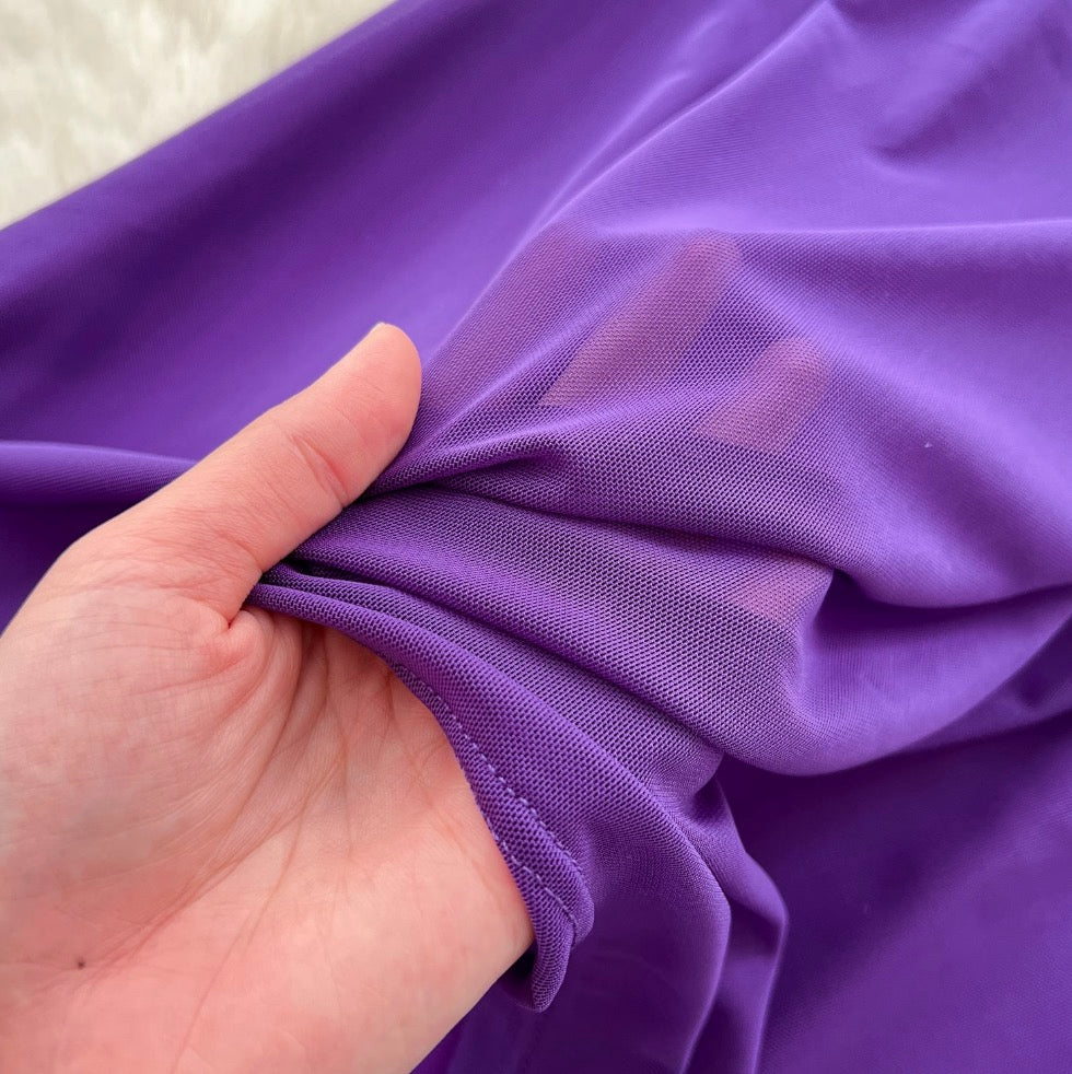 Elegant Patchwork Cape Slip Dress