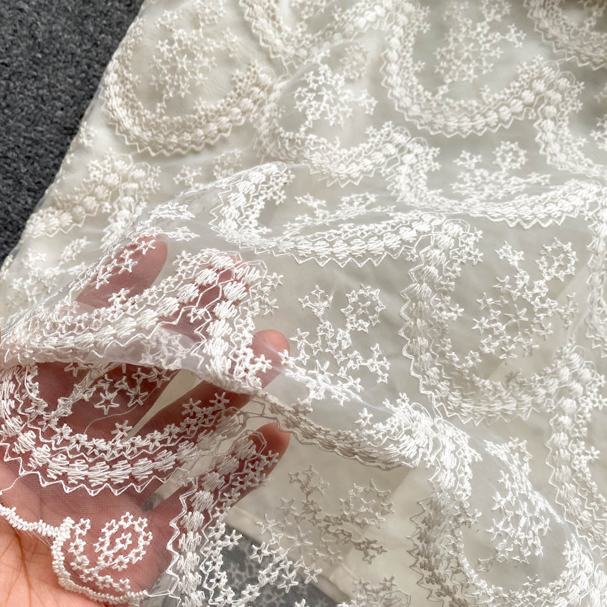 French Style Beaded Lace Dress