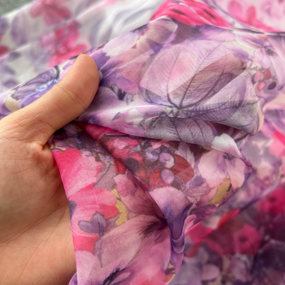 Stand Collar Lace-up Floral Shirt Dress