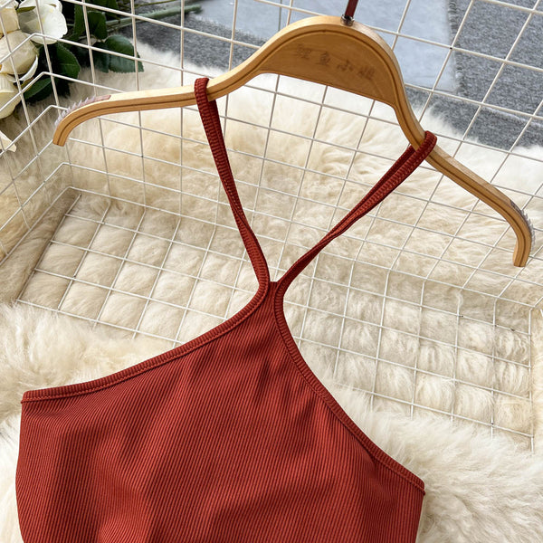 High-end Hollowed Backless Dress