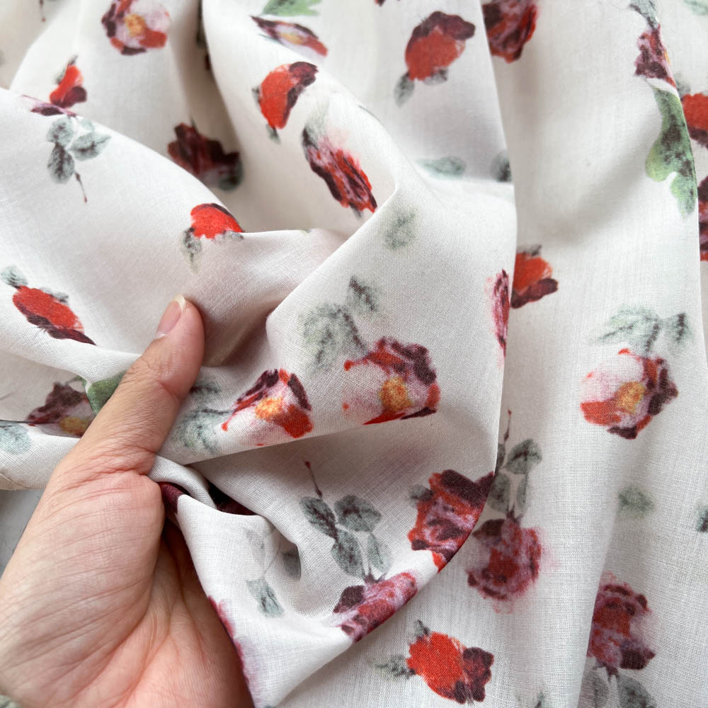 French Style Floral Halter Dress