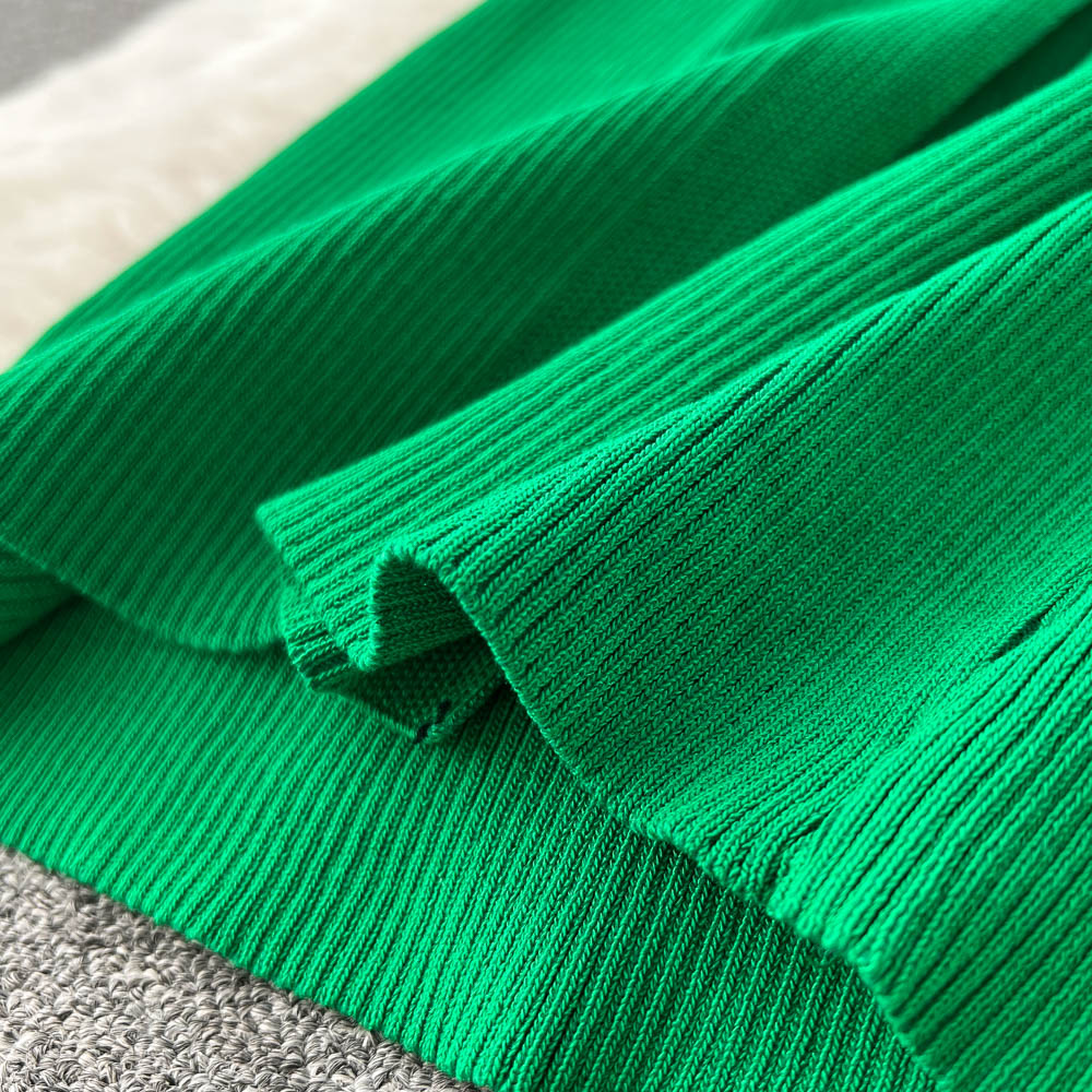 Slit Slim Knitted Bottoming Dress