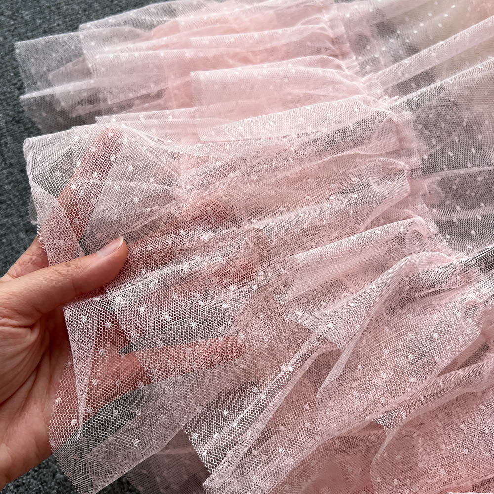 Fairy Ruffled Mesh Layered Dress