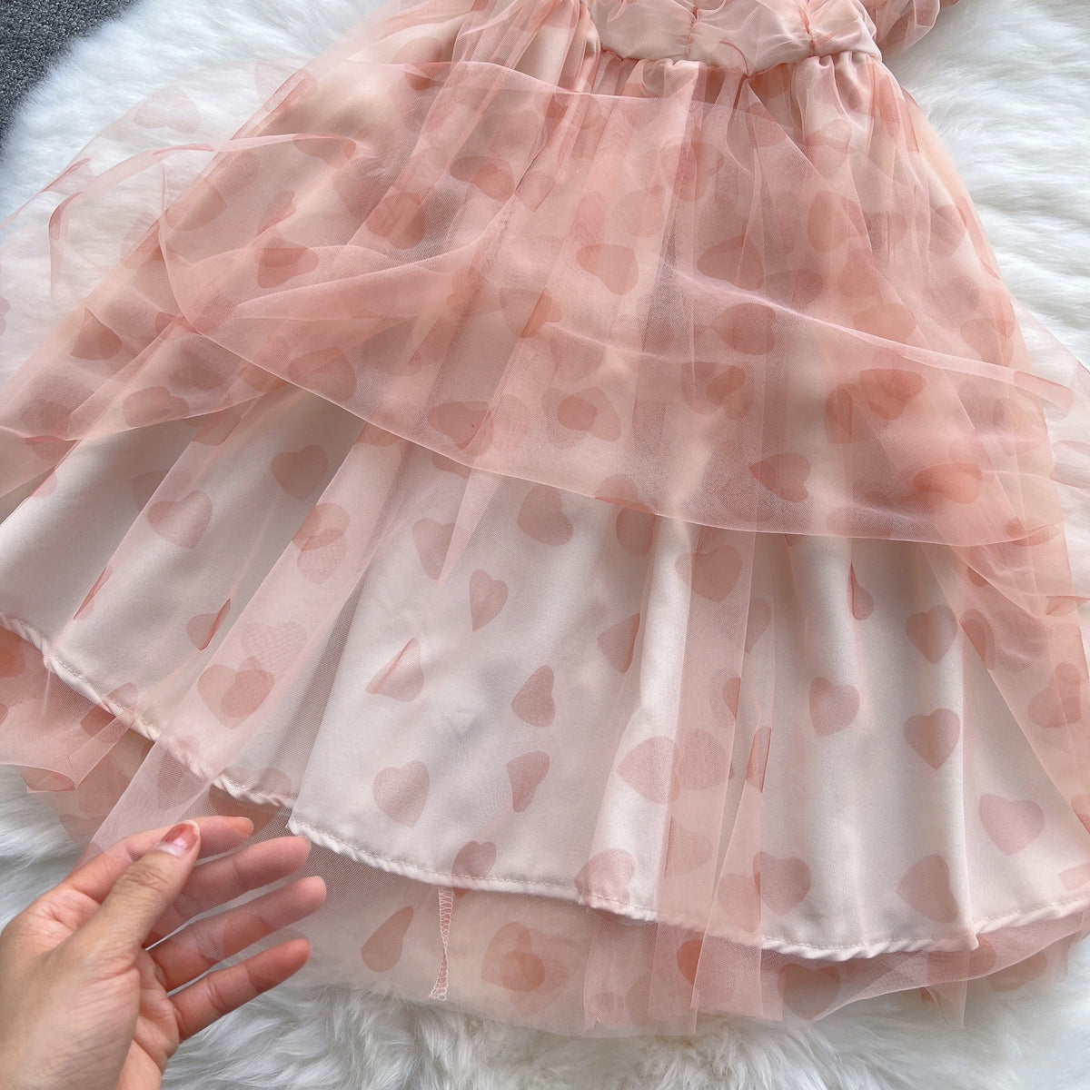 Fairy Pink Mesh Dress