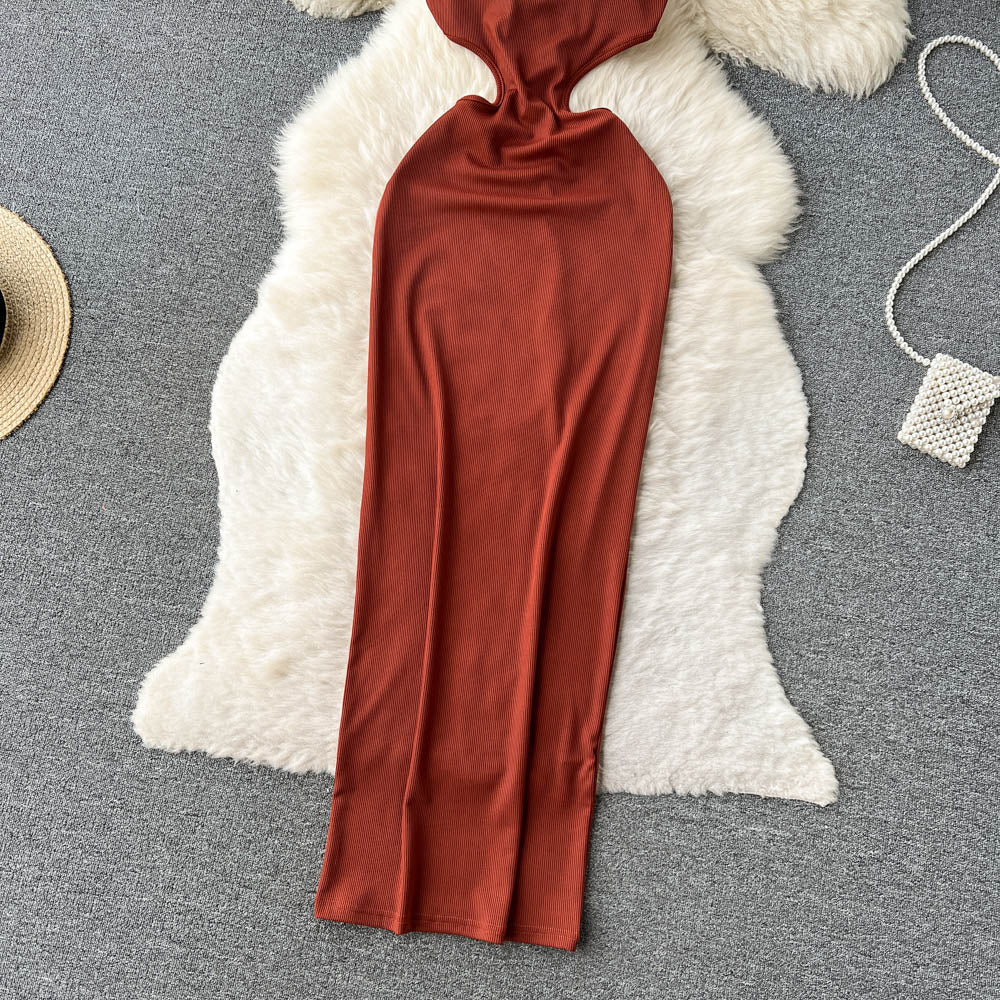 High-end Hollowed Backless Dress