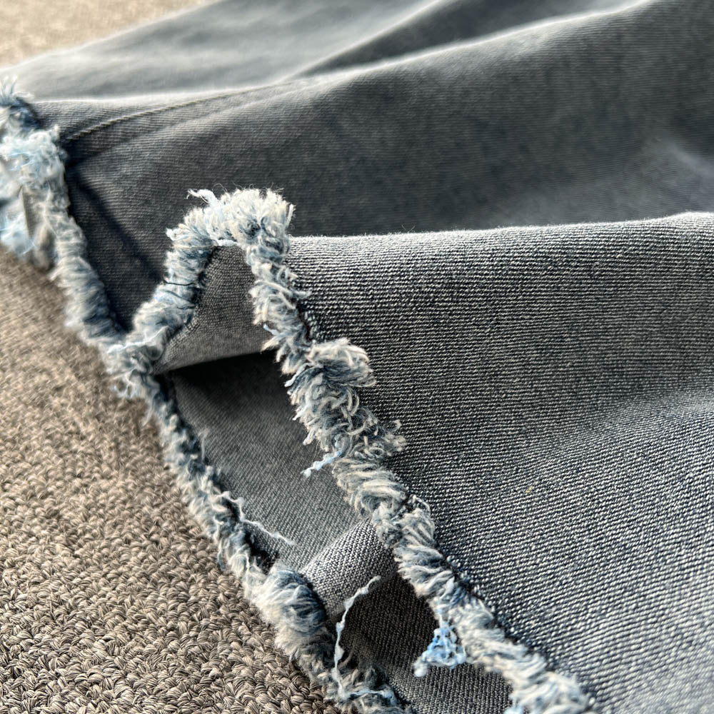Vintage Off-shoulder Loose Denim Dress