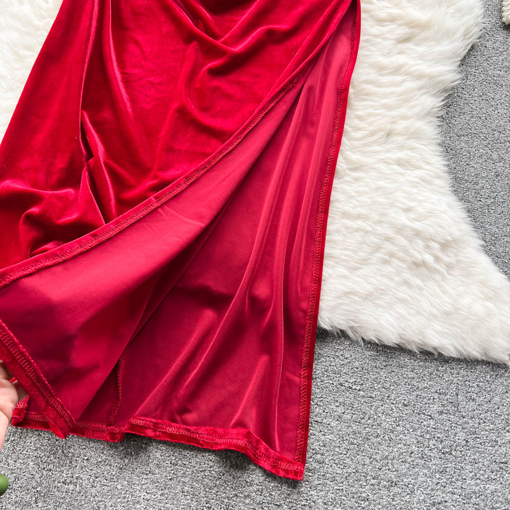 Elegant Strapless Slim Fit Dress